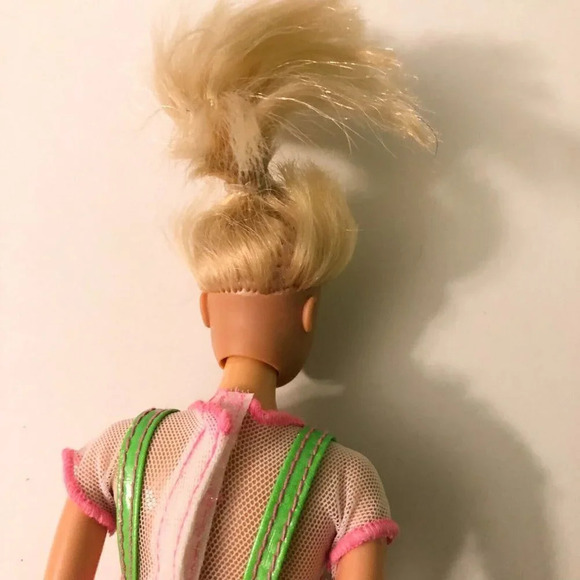 Vintage Barbie Doll With Sticker Craze Dress Mattel Philippines Spotted Legs TLC - Picture 11 of 16